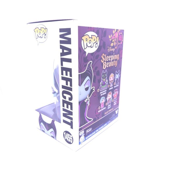 Funko POP Disney Maleficent 1455 Sleeping Beauty Vinyl Figure New with Protector - Picture 8 of 11